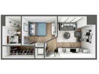 A1 Floor Plan Layout